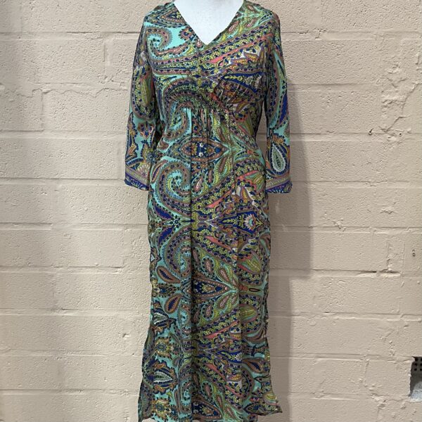 Turquoise Sea Kaftan 🩵 size small/medium