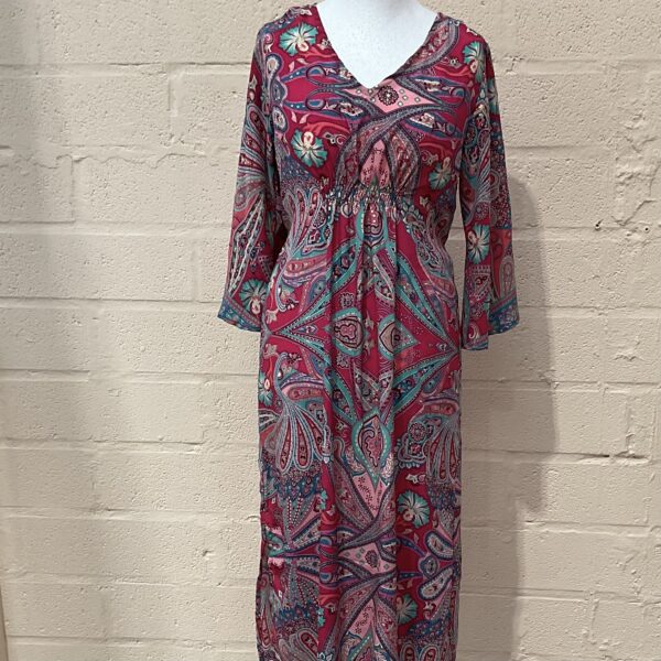 Deep Pink Kaftan 💕 size small/medium