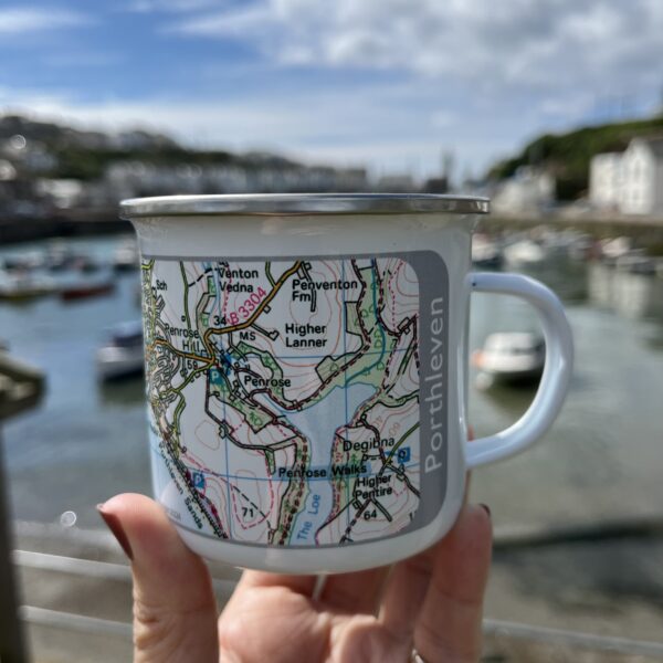 Porthleven Enamel Mug